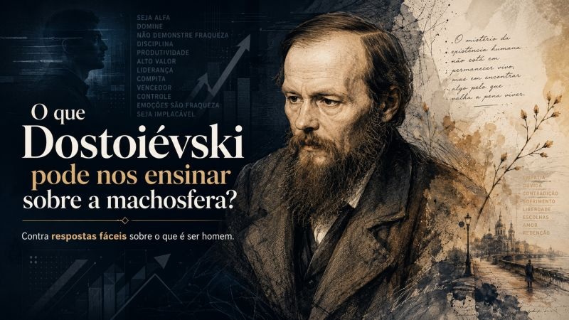 O que Dostoiévski pode nos ensinar sobre a machosfera?